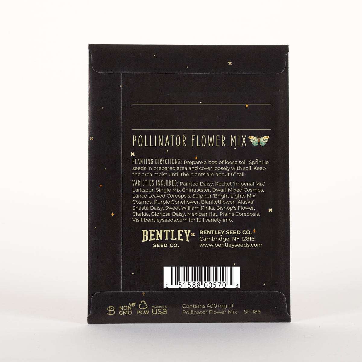 Help Butterflies Help Pollinators garden seeds