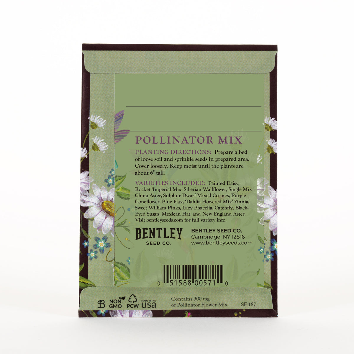 Help Hummingbirds - Pollinator Flower Seed Mix Packets - Bentley Seeds