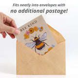 Bee Kind - Pollinator Flower Seed Mix Packets - Bentley Seeds Fits in an envelope