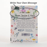 Help Pollinators Kraft Bee seed packet