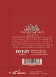 Happy Holidays Swag Gift Tag - Sage Seed Packets - Bentley Seeds