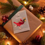 Tis the Season Cardinal Gift Tag - Mammoth Sunflower Seed Packets
