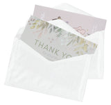 40 Piece Thank You Flower Card Seed Packet Wreath