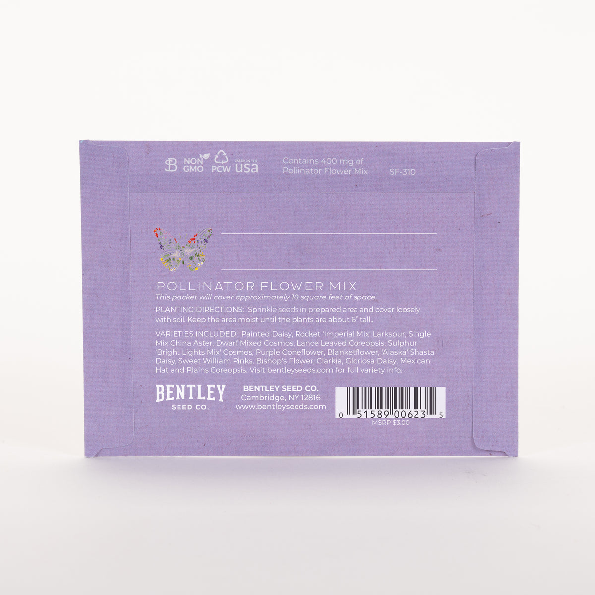 Thank You Butterfly Pollinator flower seeds