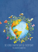 Earth Day Planet Pollinator - Pollinator Flower Mix - Bentley Seeds