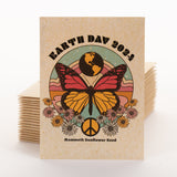 2024 Earth Day Butterfly – Mammoth Sunflower Flower Mix Seed Packets - Bentley Seeds