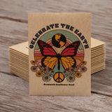 Earth Day Butterfly – Mammoth Sunflower Flower Mix Seed Packets