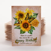 370 Piece Special Occasion Seed Packet Retail POS Corrugated Display and Envelopes garden seeds