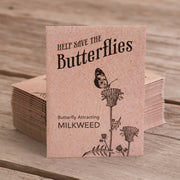 Help Save the Butterflies garden seeds