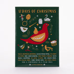 12 Days of Christmas Gift Tag Card flower seeds