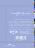 Custom Seed Packets - Seeds of Remembrance Memorial - Blue Flax Seed Packets