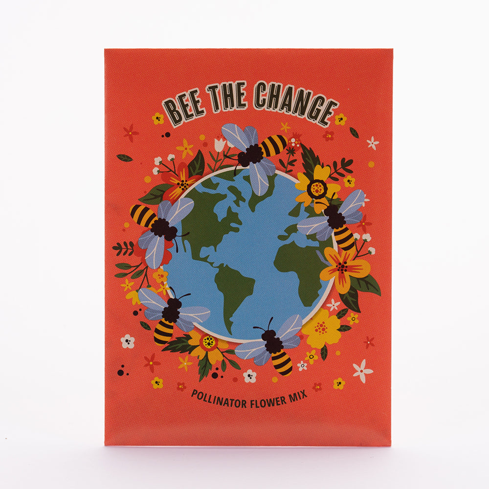 Bee The Change - Pollinator Flower Mix Seed Packets