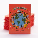 Bee The Change - Pollinator Flower Mix Seed Packets