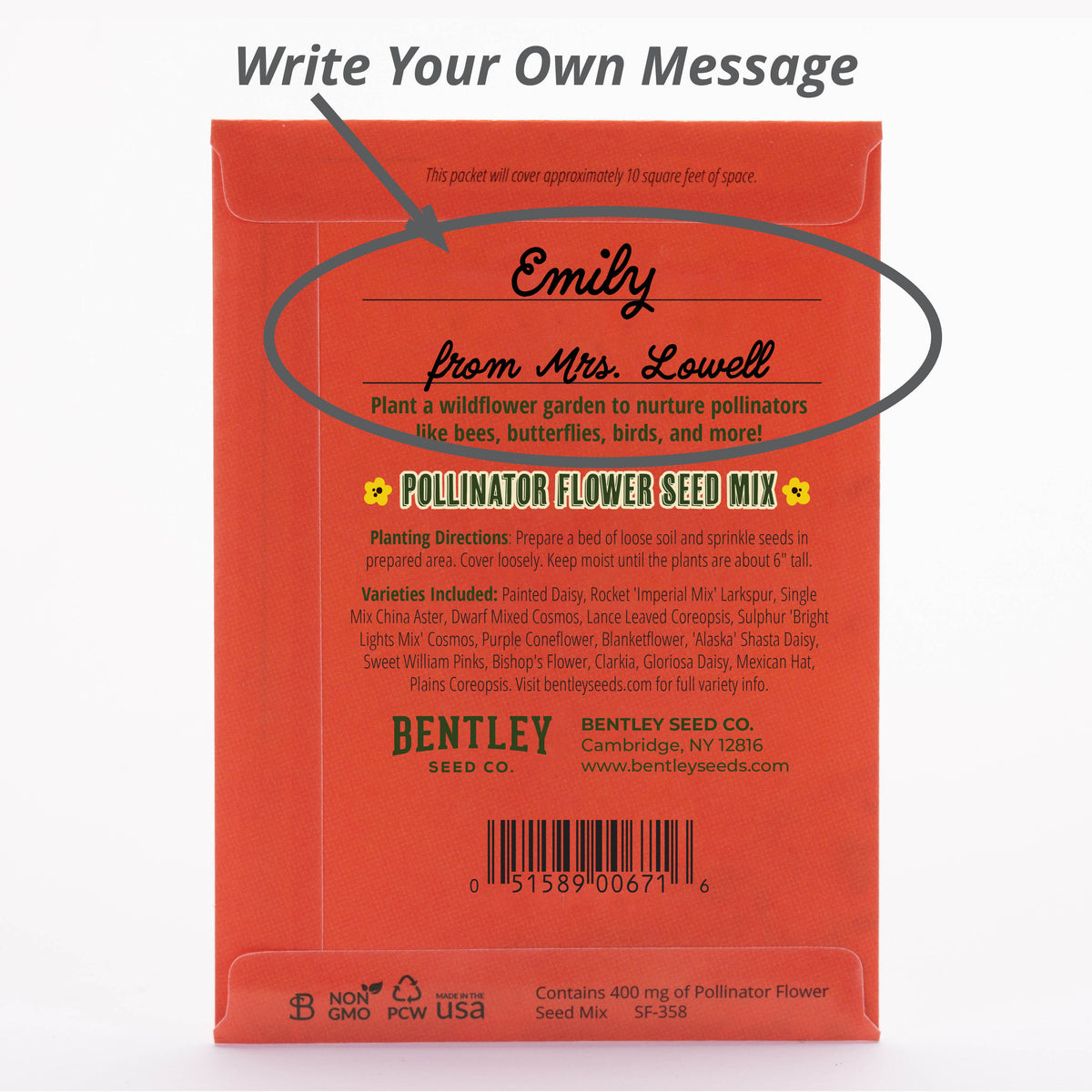 Bee The Change garden seeds