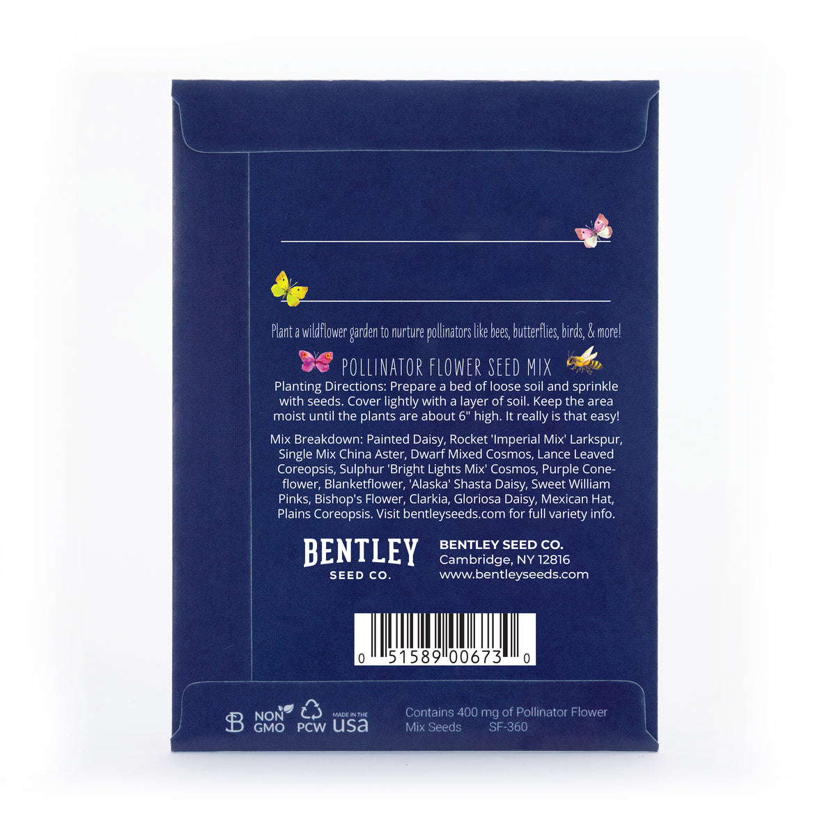 Blue Planet flower seeds