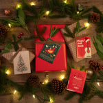 12 Days of Christmas Gift Tag Card flower seeds