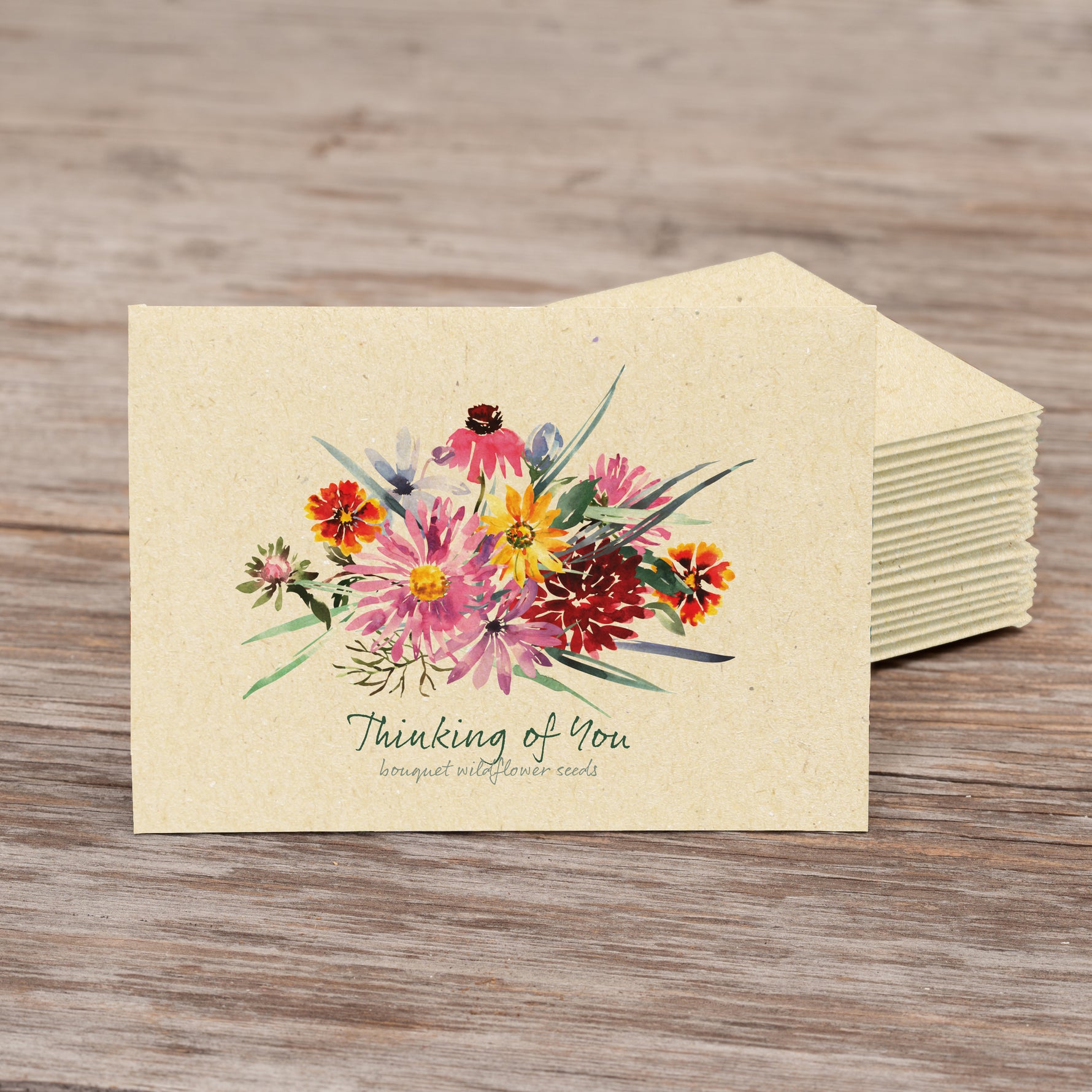 individual wildflower seed packets Thinking of You Bouquet