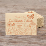 Earth Day Don't Hesitate, Pollinate - Special Mix Milkweed Seed Packets