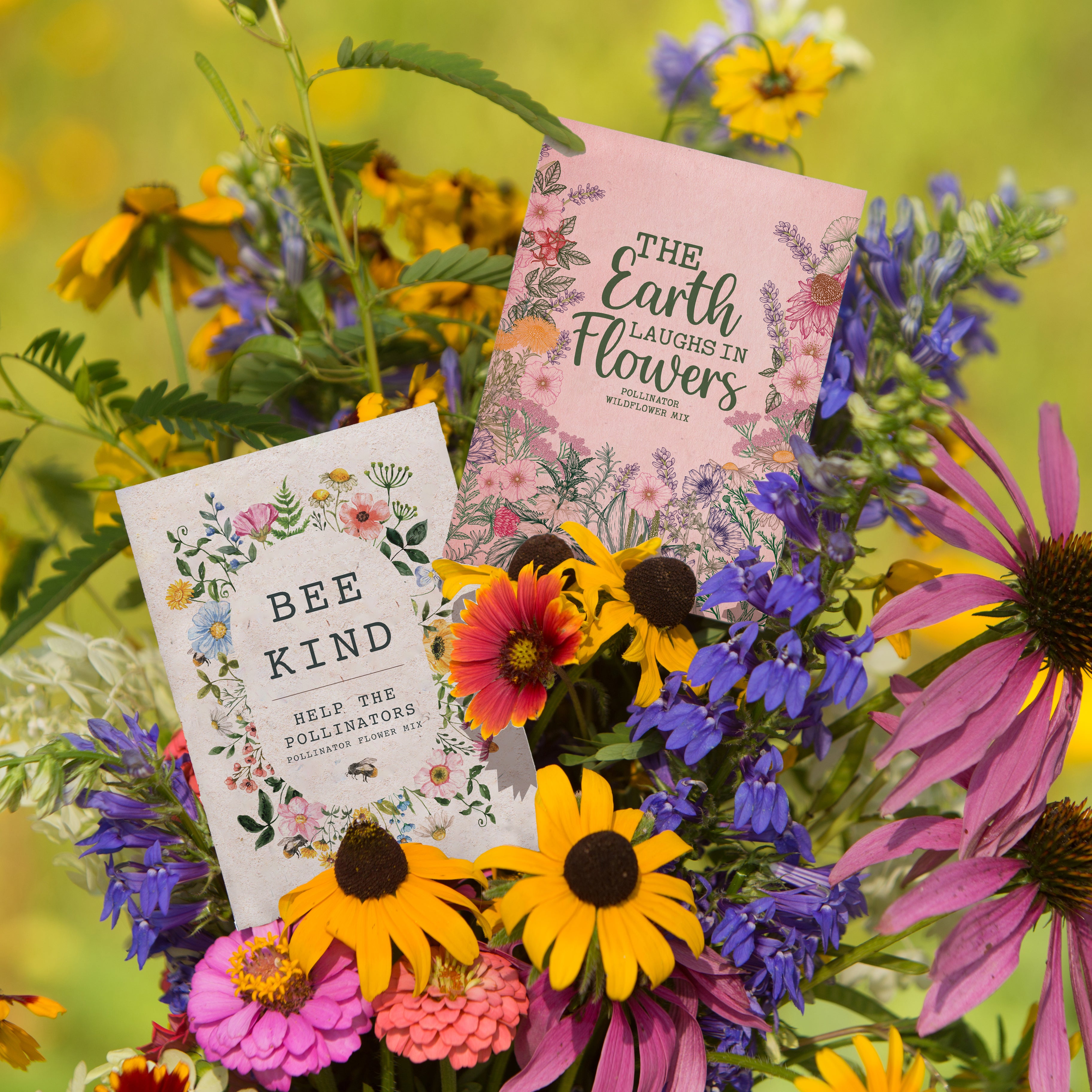 The Earth Laughs in Flowers - Wildflower Mix Seed Packets