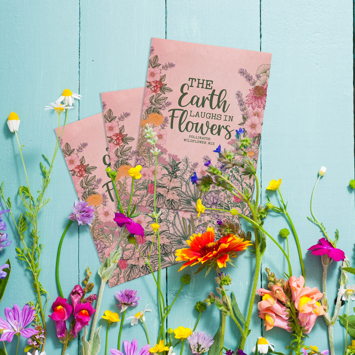The Earth Laughs in Flowers flower seeds