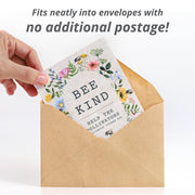 Bee Kind Help Pollinators Kraft Bee garden seeds
