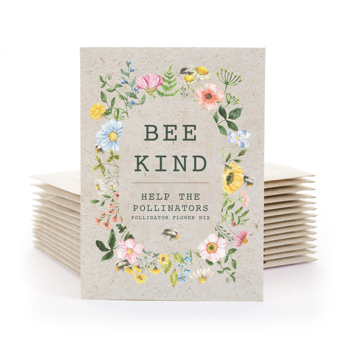 370 Piece Pollinator Special Occasion Seed Packet Retail POS Corrugated Display and Envelopes seed packet