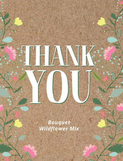 Thank You Natural Brown garden seeds