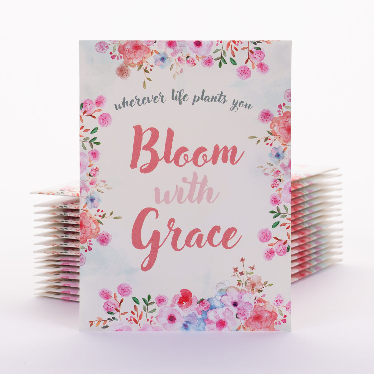 Bloom With Grace - Wildflower Mix - Faith-Themed Seed Packets - Bentley Seed