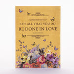 All You Do Be Done In Love - Wildflower Mix Seed Packets - Faith-Themed Seed Packets - Bentley Seed