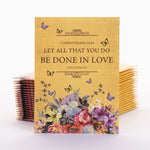 All You Do Be Done In Love - Wildflower Mix Seed Packets - Faith-Themed Seed Packets - Bentley Seed