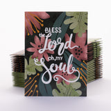 Bless The Lord - Wildflower Mix Seed Packets - Faith-Themed Seed Packets - Bentley Seed