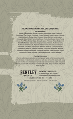 Back Side Image of Texas Flora & Fauna Seed Packet