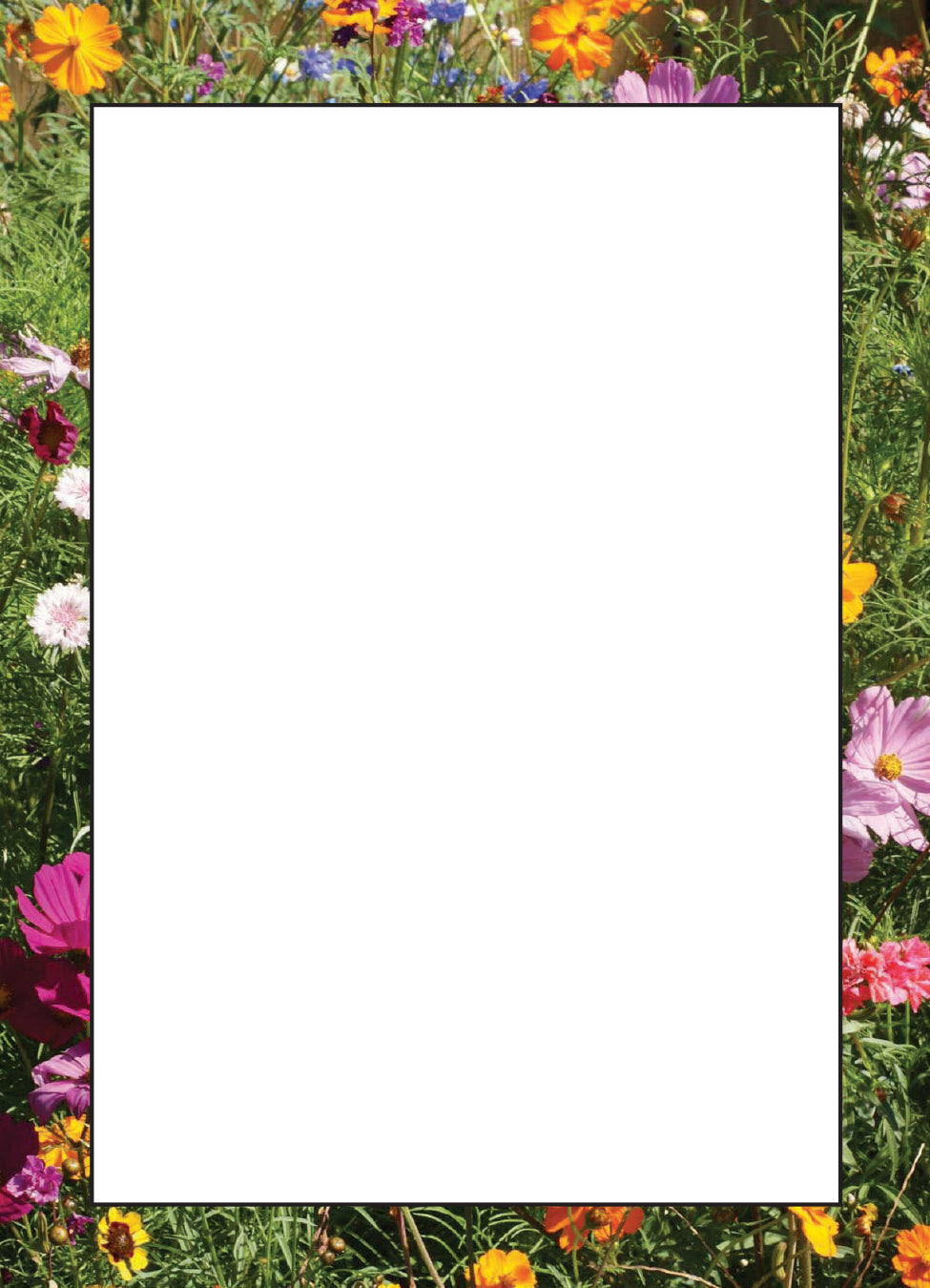 Personalized Seed Packets flower seeds