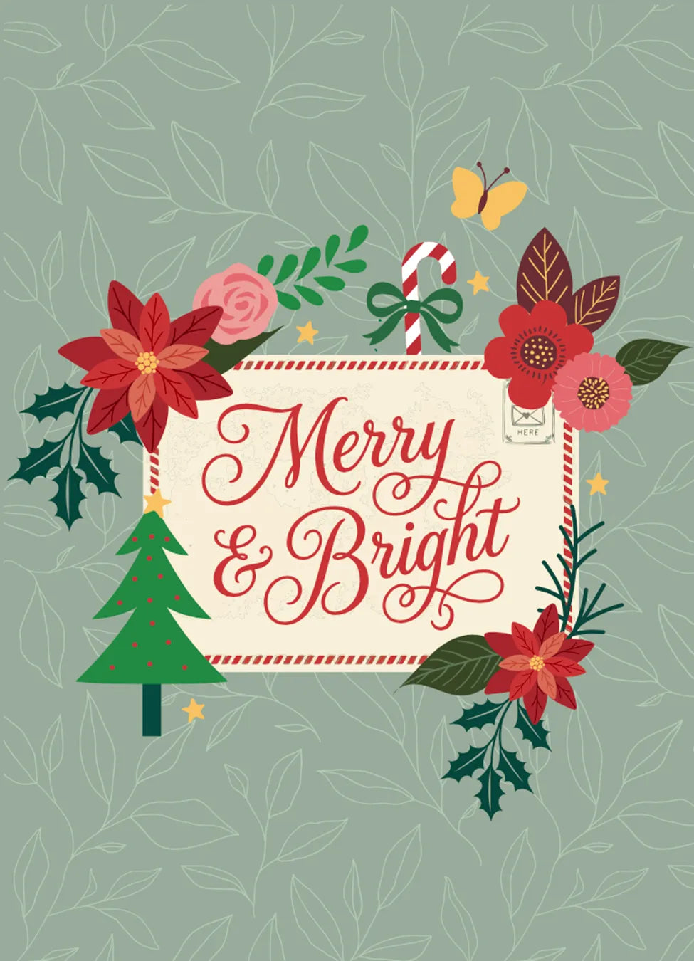Merry and Bright - Bird & Butterfly Wildflower Mix Seed Packets