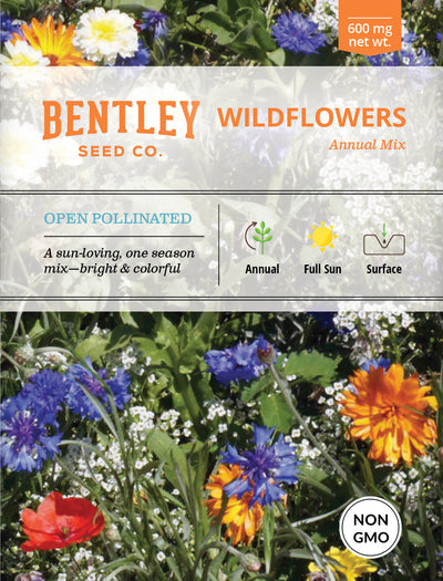 Wildflower, Annual Wildflower Mix Seed Packets flower seeds