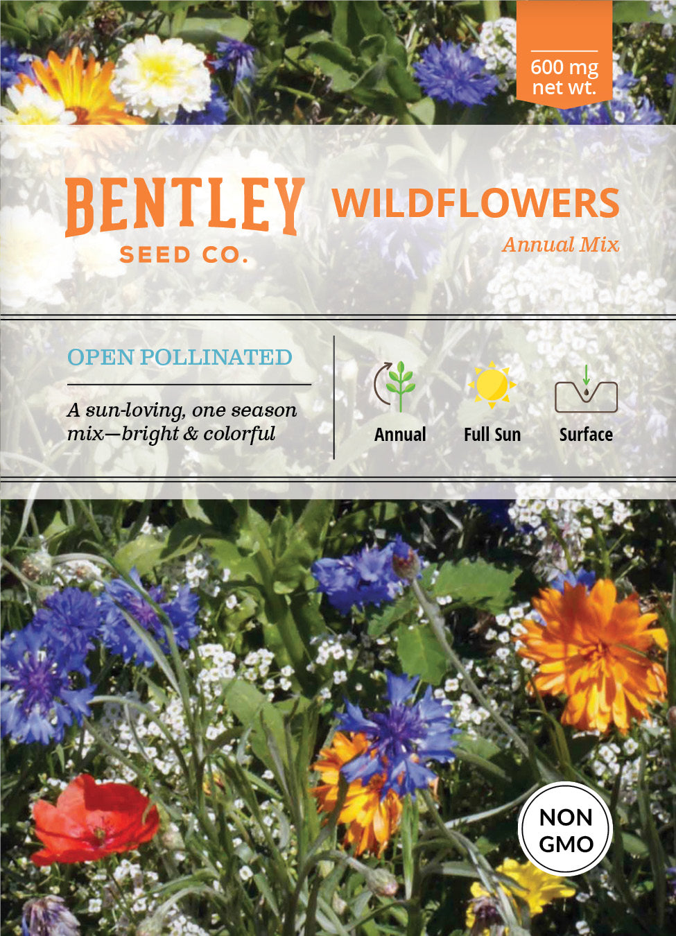 Wildflower, Annual Wildflower Mix Seed Packets