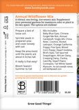Annual Wildflower Mix Seed Packets