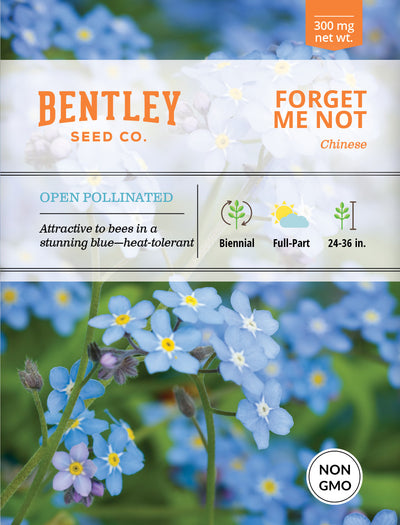 Forget Me Not Seed Packets garden seeds