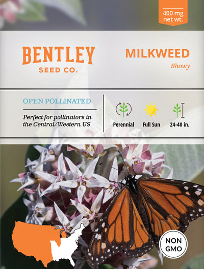 Milkweed, Showy Seed Packets seed packet