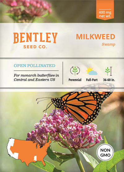 Milkweed, Swamp Seed Packets garden seeds