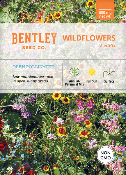 Sunny Wildflower Mix Seed Packets
