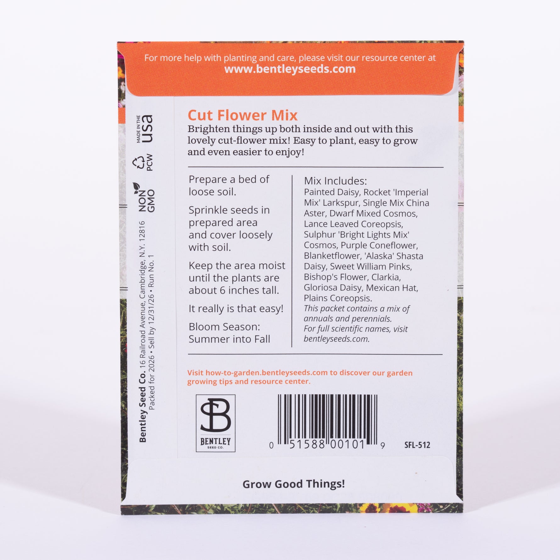 where to buy cut flower seeds Wildflower, Cut Flower Wildflower Mix Seed Packets