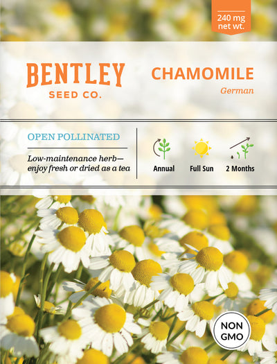 Chamomile Seed Packets seed packet