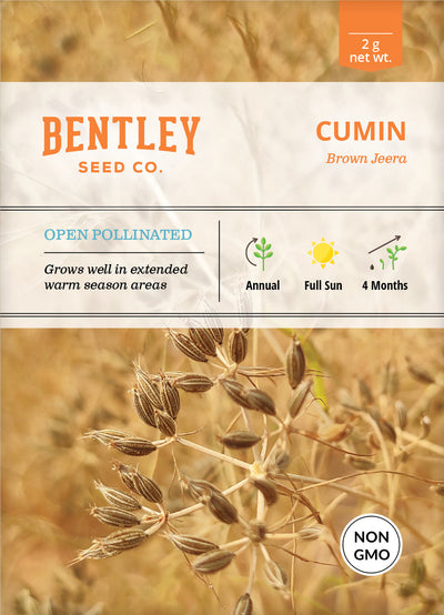 Cumin Seed Packets seed packet