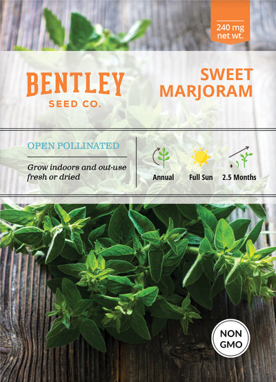 Sweet Marjoram Seed Packets garden seeds
