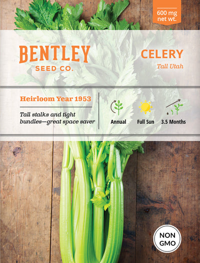 Celery, Tall Utah Seed Packets seed packet