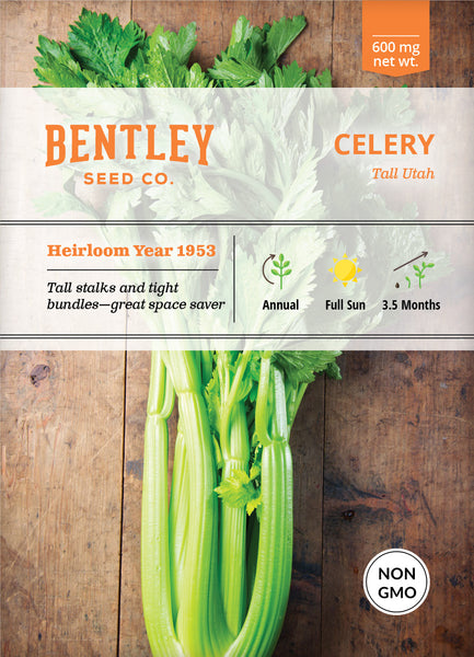 Celery, Tall Utah Seed Packets