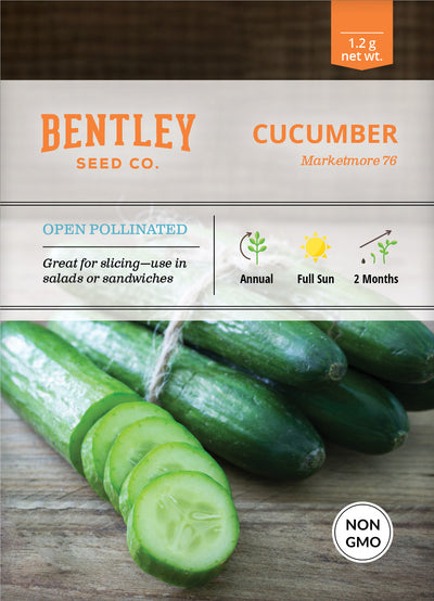 Cucumber, Marketmore 76 Seed Packets flower seeds