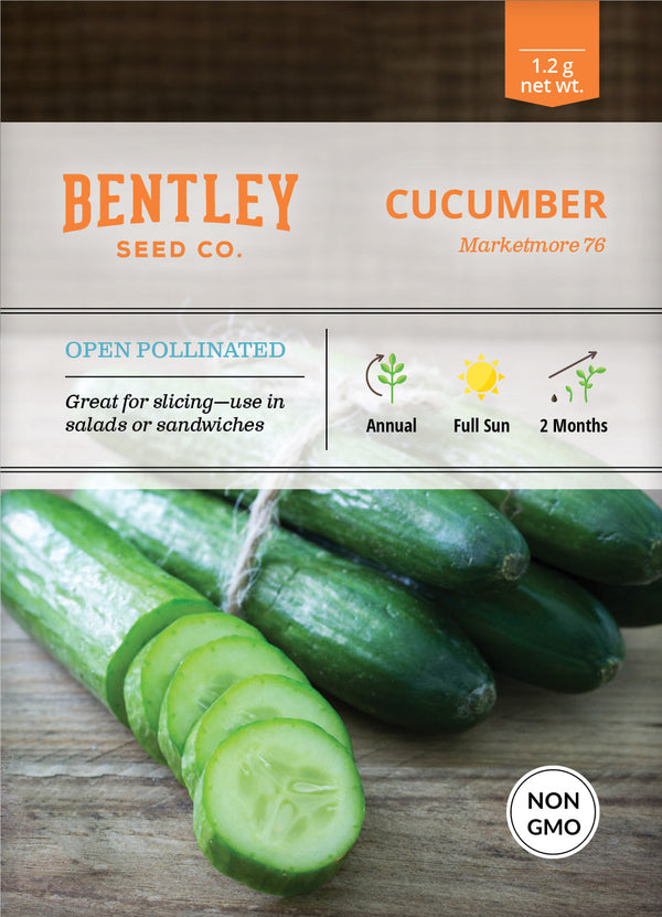 Cucumber, Marketmore 76 Seed Packets flower seeds