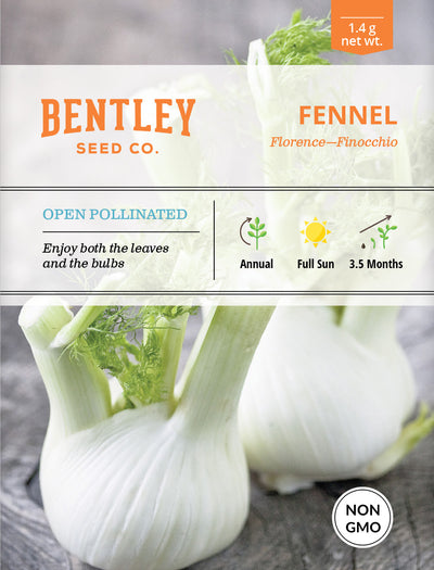 Fennel, Florence Seed Packets garden seeds